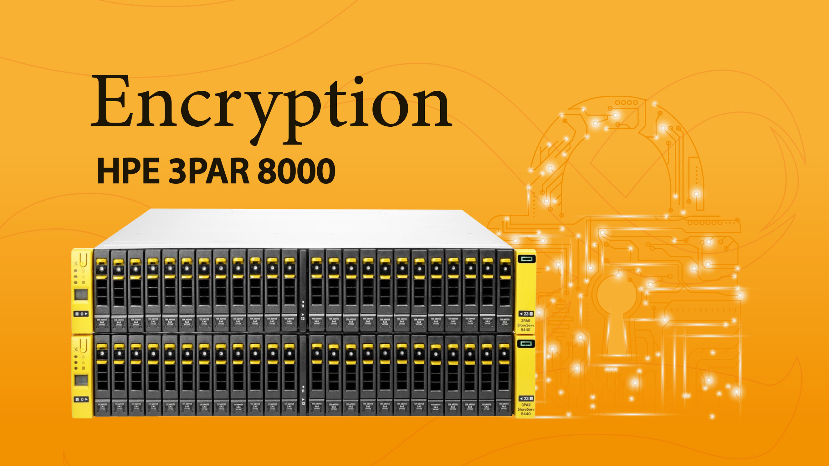 دادههای خود را با رمزگذاری استوریج HPE 3PAR 8000 ایمن کنید! دادههای خود را با رمزگذاری استوریج HPE 3PAR 8000 ایمن کنید!