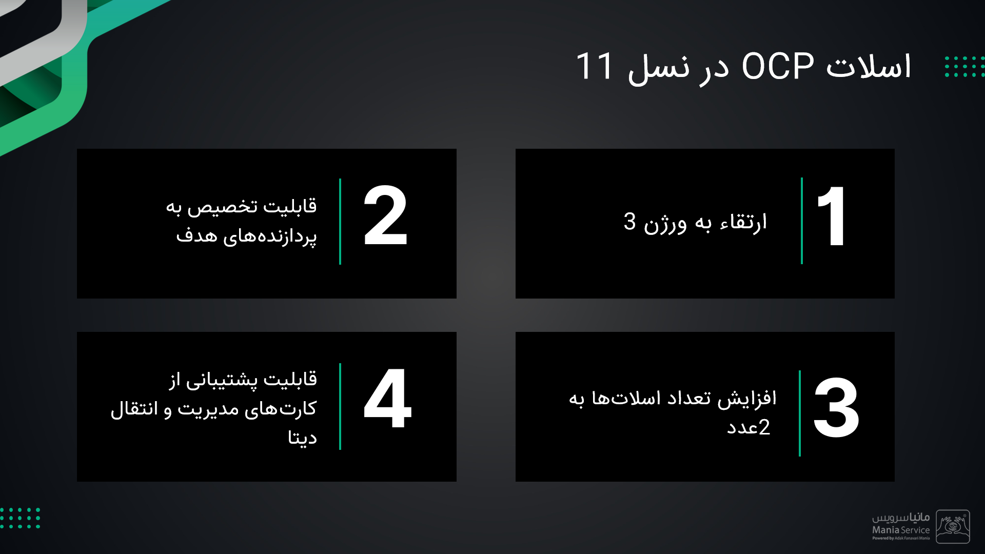 اسلات ocp در سرورهای g11