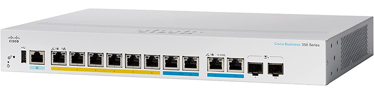CBS350-8MGP-2X بهترین سوئیچ سیسکو