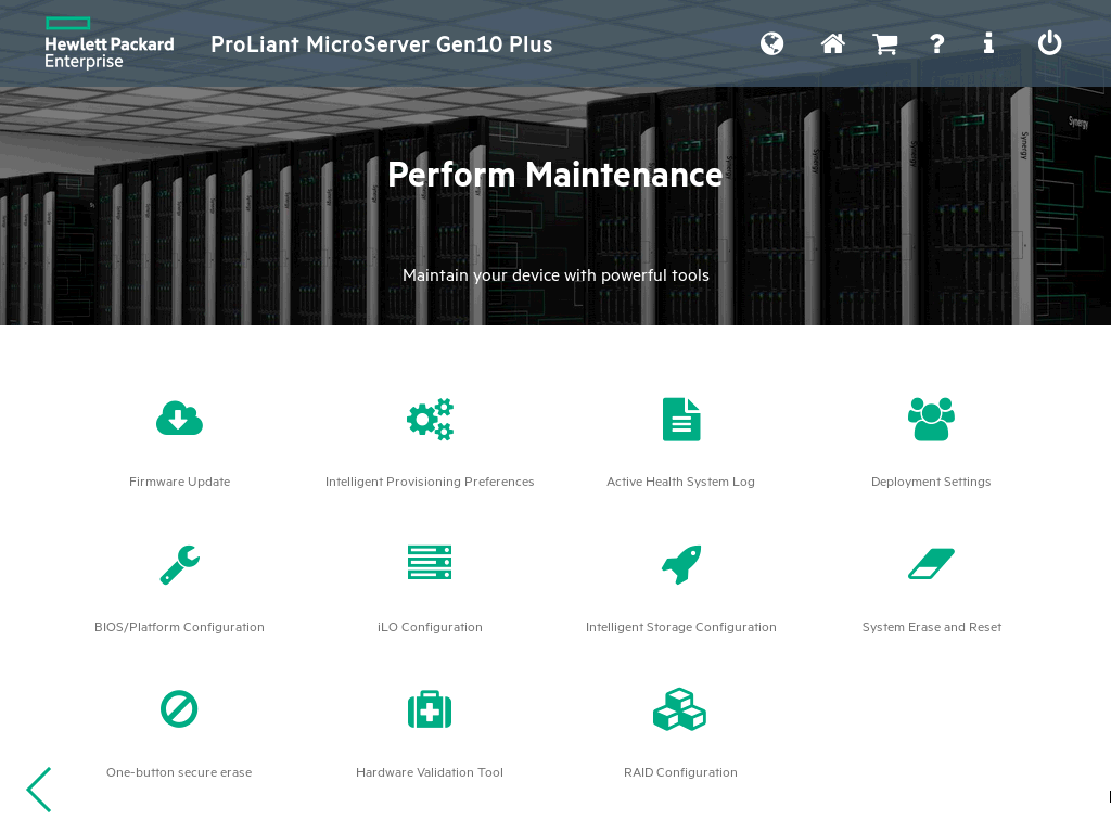 perform maintenance