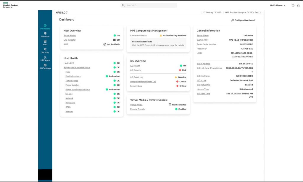 سرور HPE ProLiant DL380a Gen12