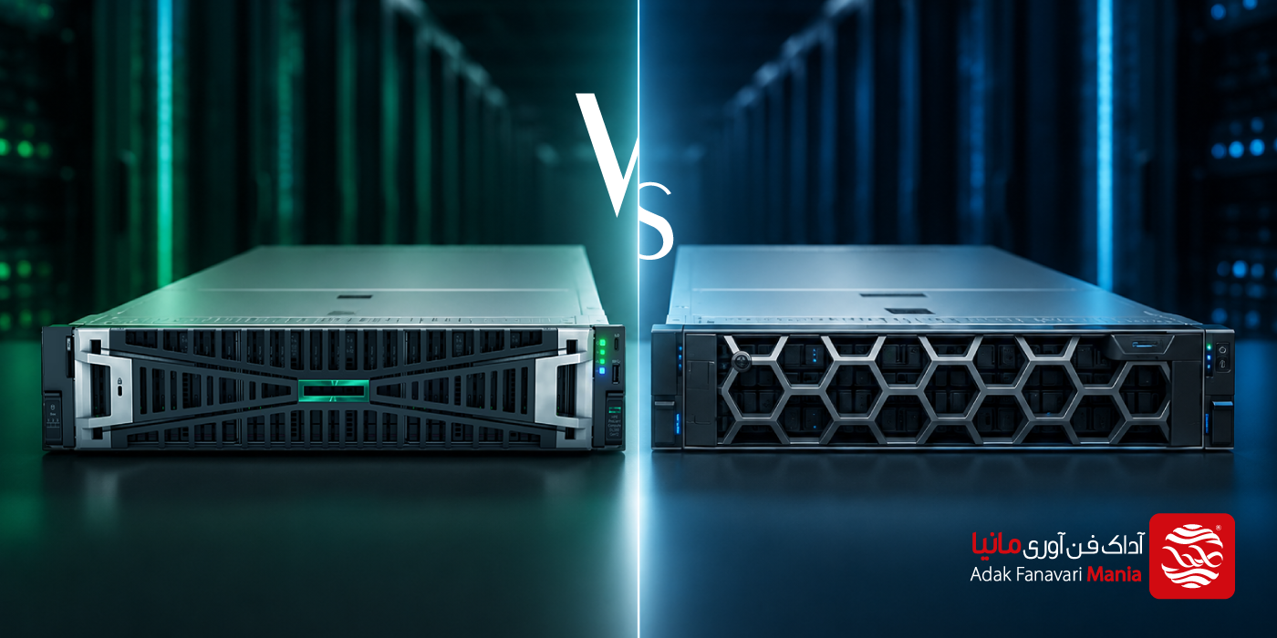مقایسه HPE DL380 Gen12 و Dell PowerEdge R760 | کدام سرور برای دیتاسنتر بهتر است؟